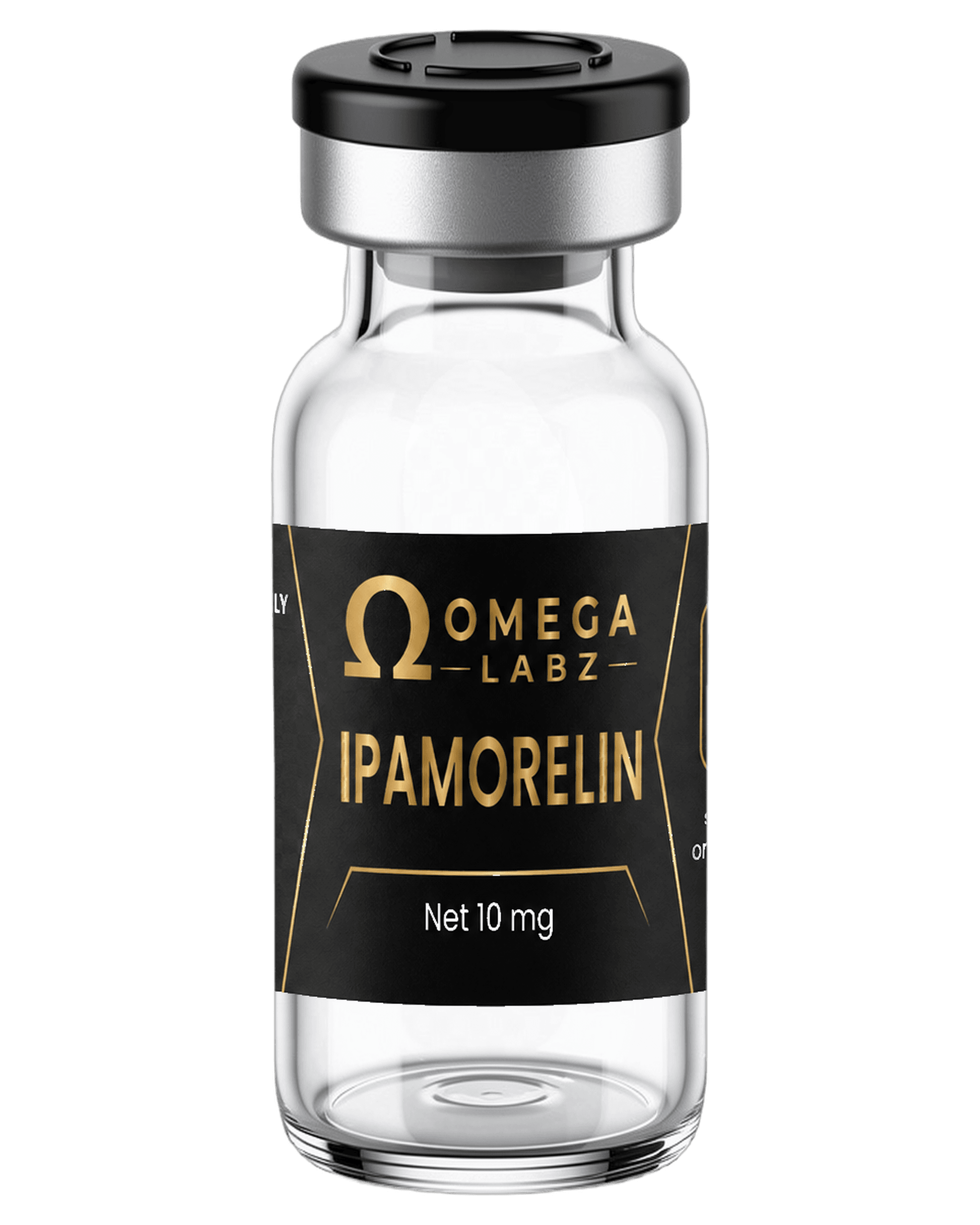 Ipamorelin OmegaLabz research bottle