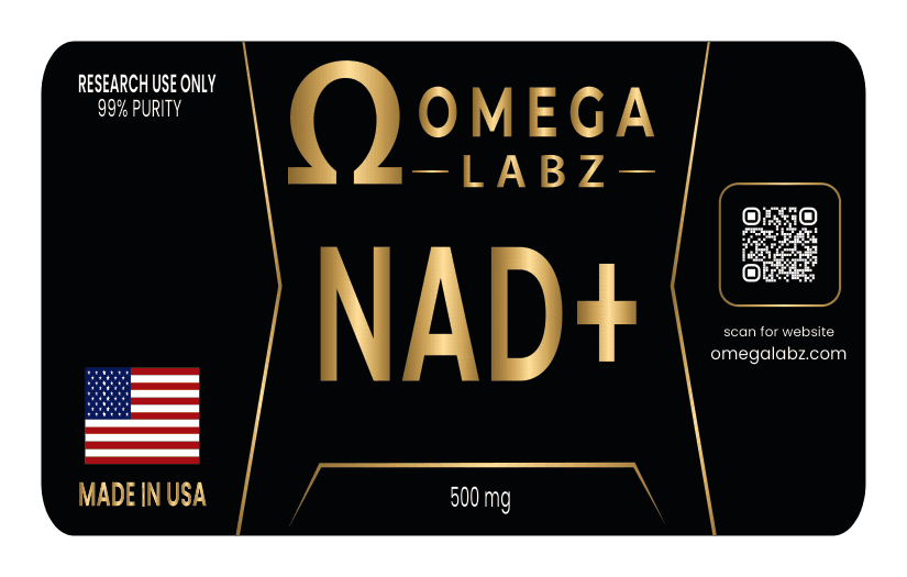 NAD⁺ (500 mg) Label